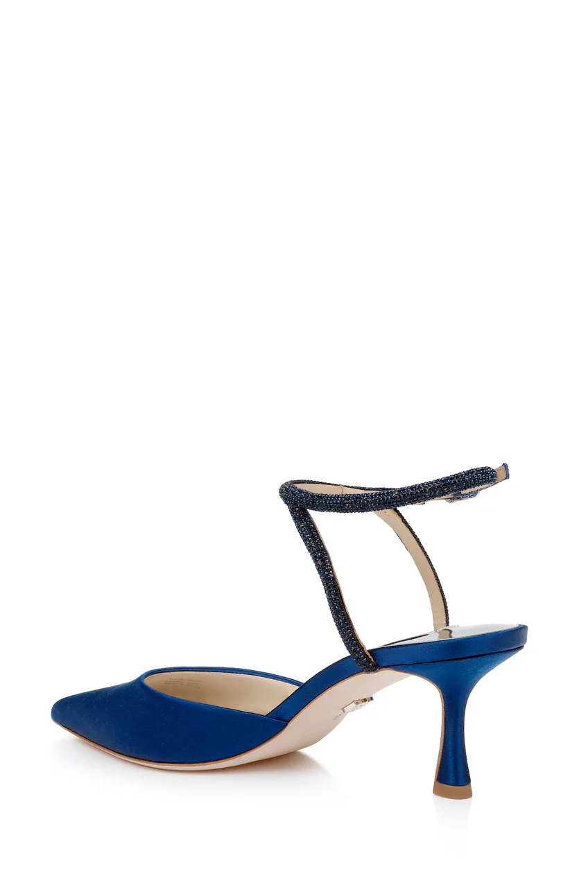 Autumn Ankle Strap Kitten Heel Pumps - Image 15
