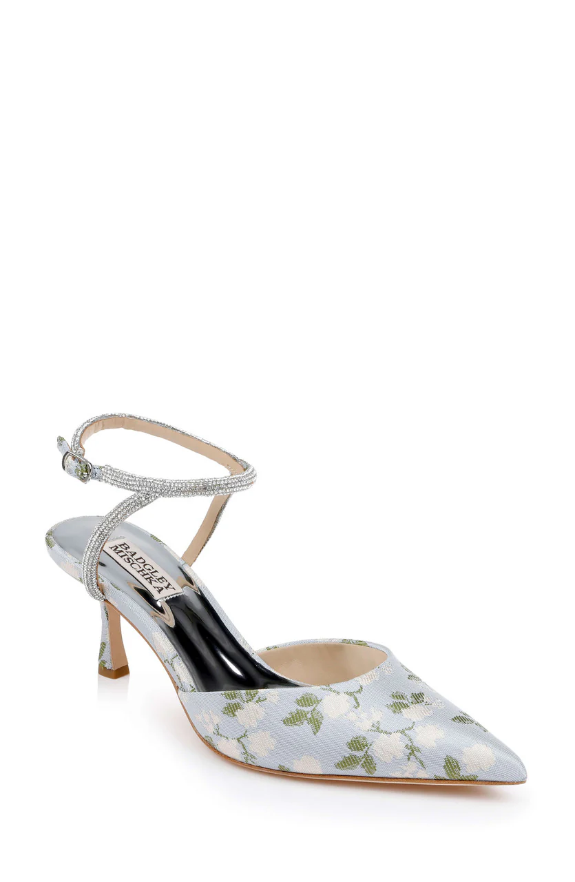 Autumn Ankle Strap Kitten Heel Pumps - Image 19