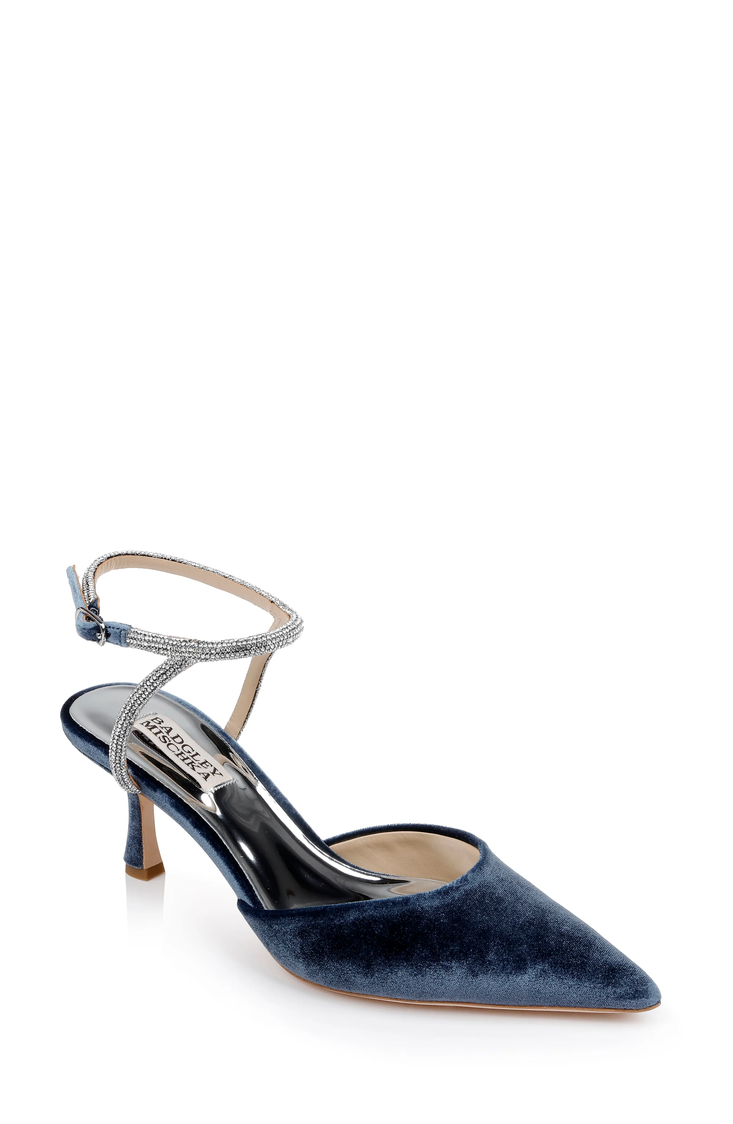 Autumn Ankle Strap Kitten Heel Pumps - Image 95