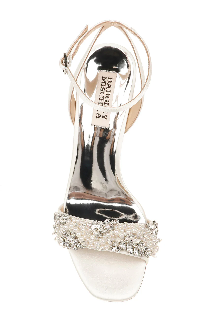 Clara Embellished Strap Evening Shoe - Image 10