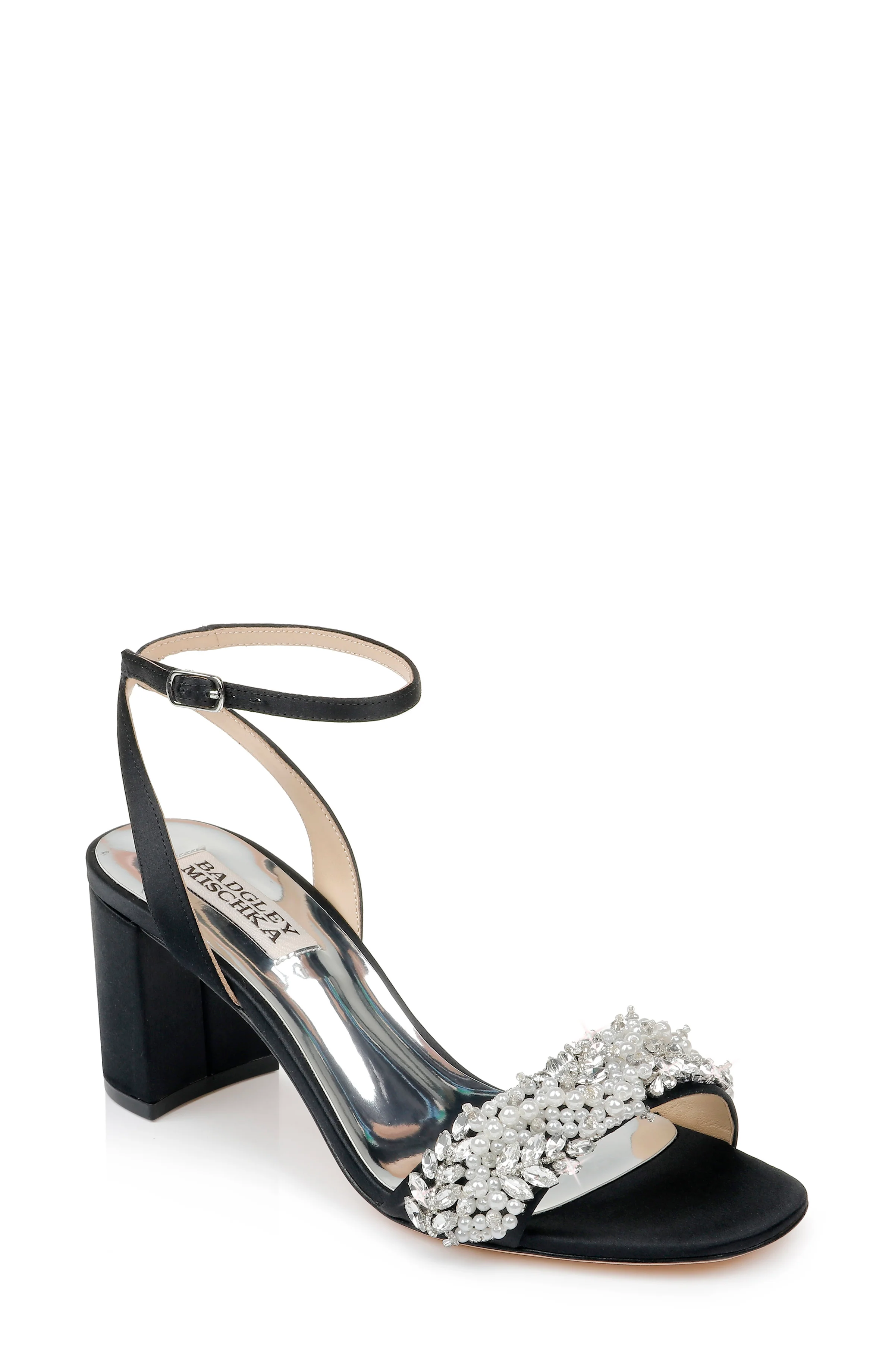 Clara Embellished Strap Evening Shoe - Image 52
