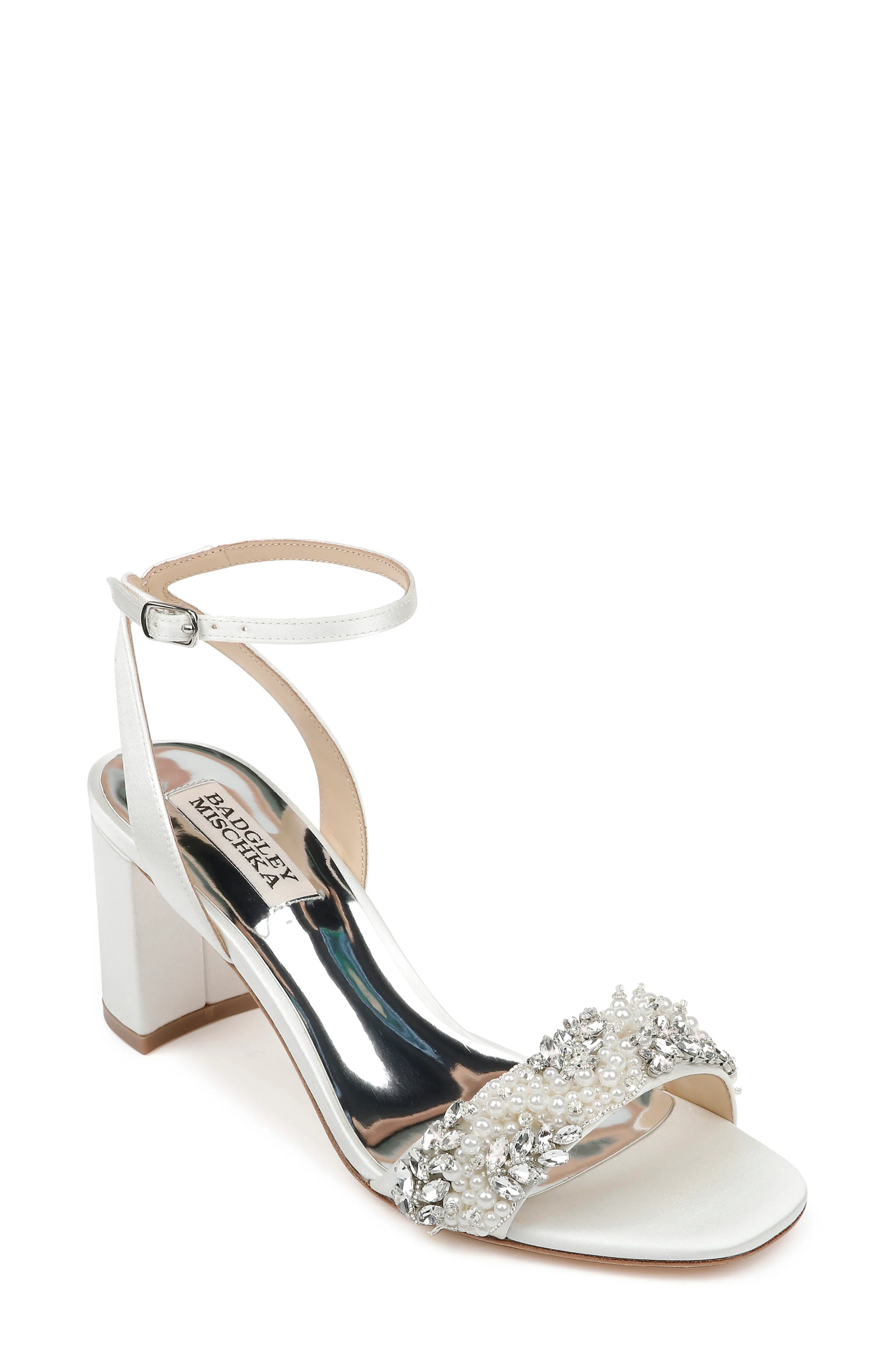 Clara Embellished Strap Evening Shoe - Image 83