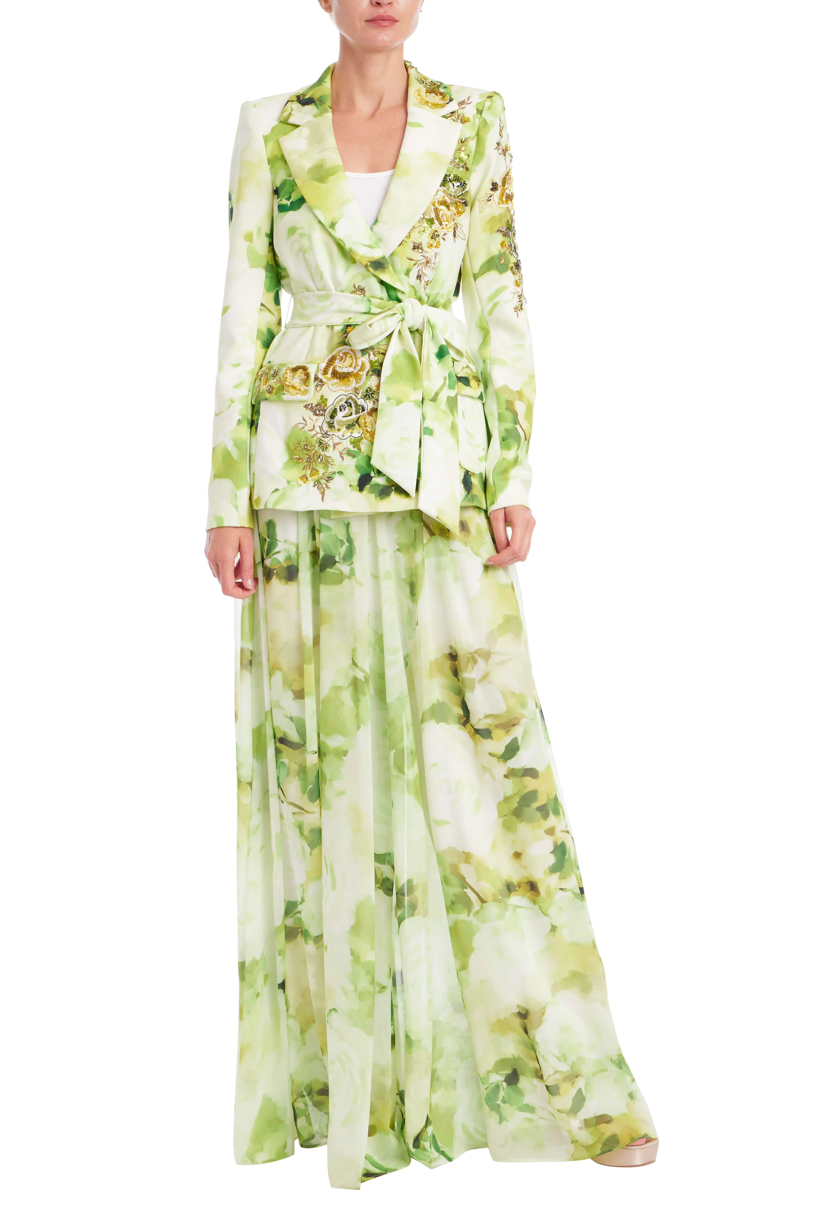 Floral Print Palazzo Pant - Image 4