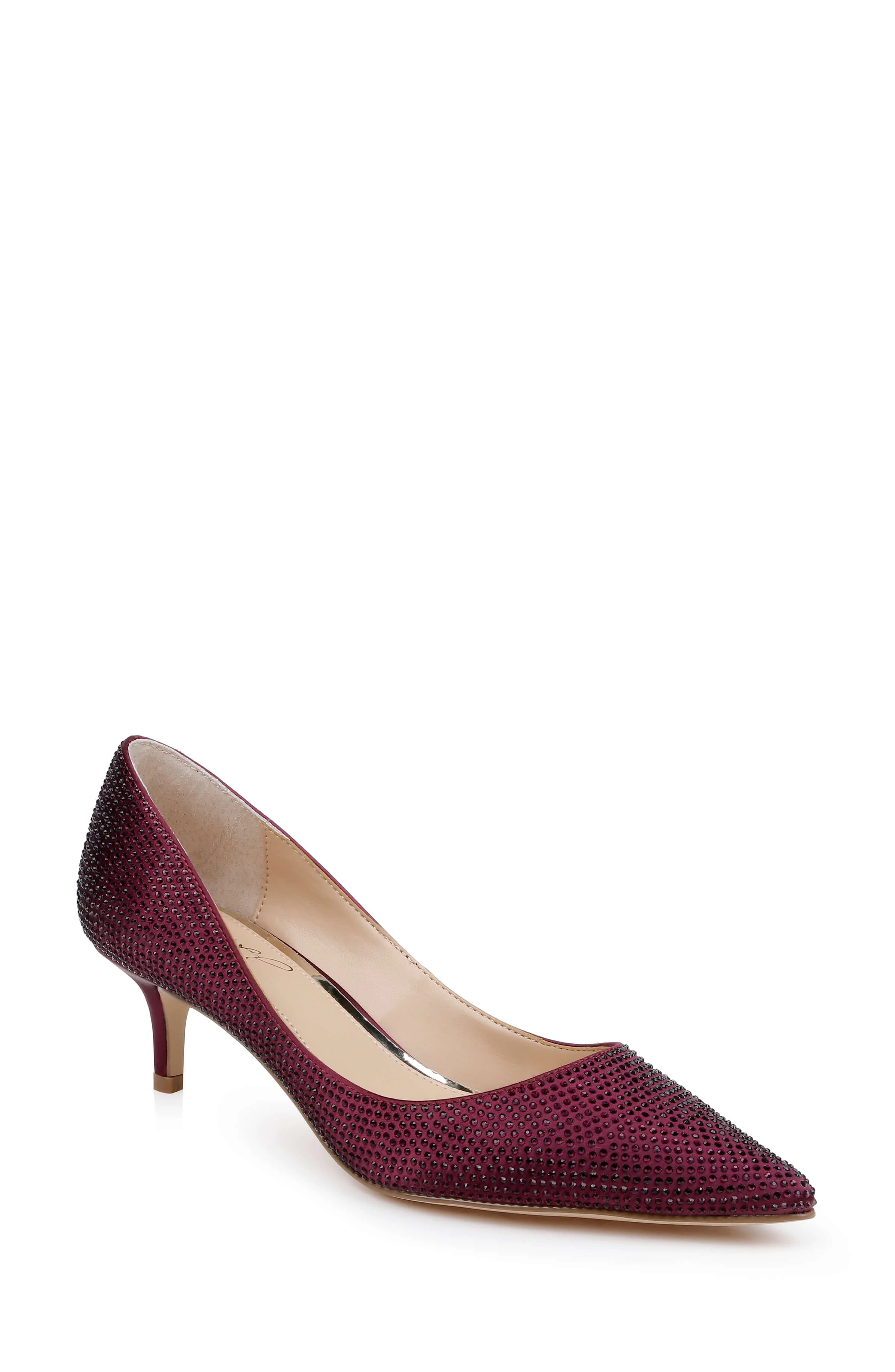 Frenchie Pointed Toe Kitten Heel - Image 130