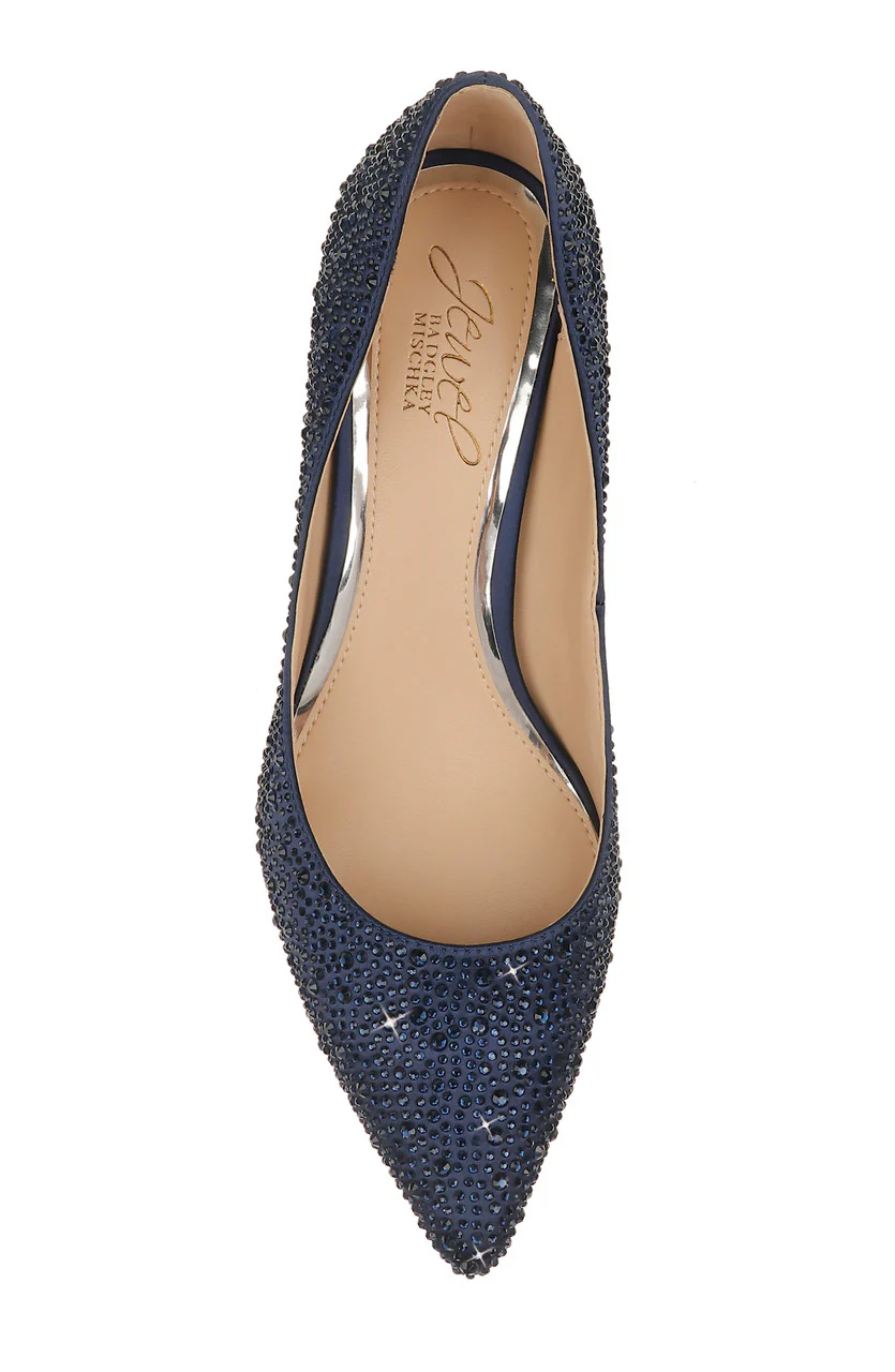 Frenchie Pointed Toe Kitten Heel - Image 18