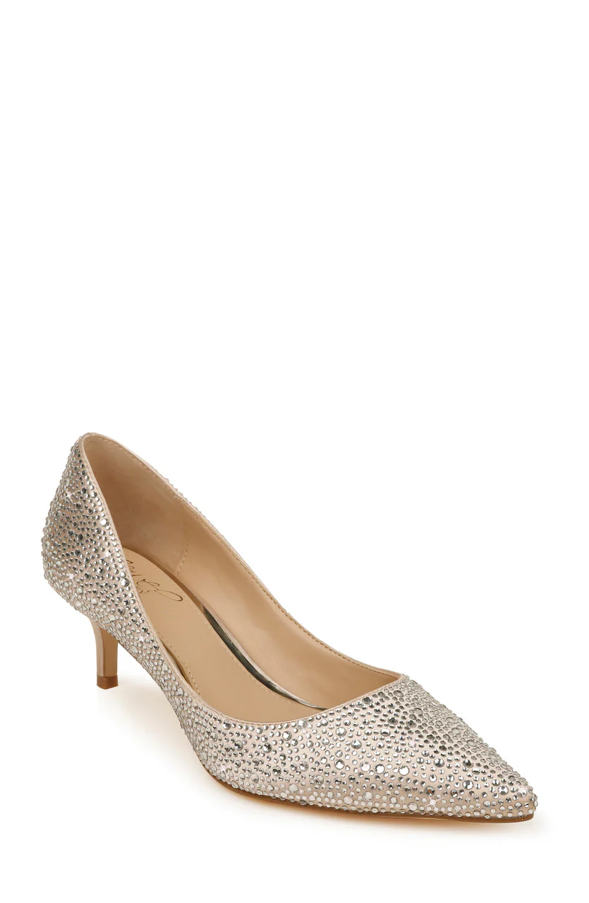 Frenchie Pointed Toe Kitten Heel - Image 8