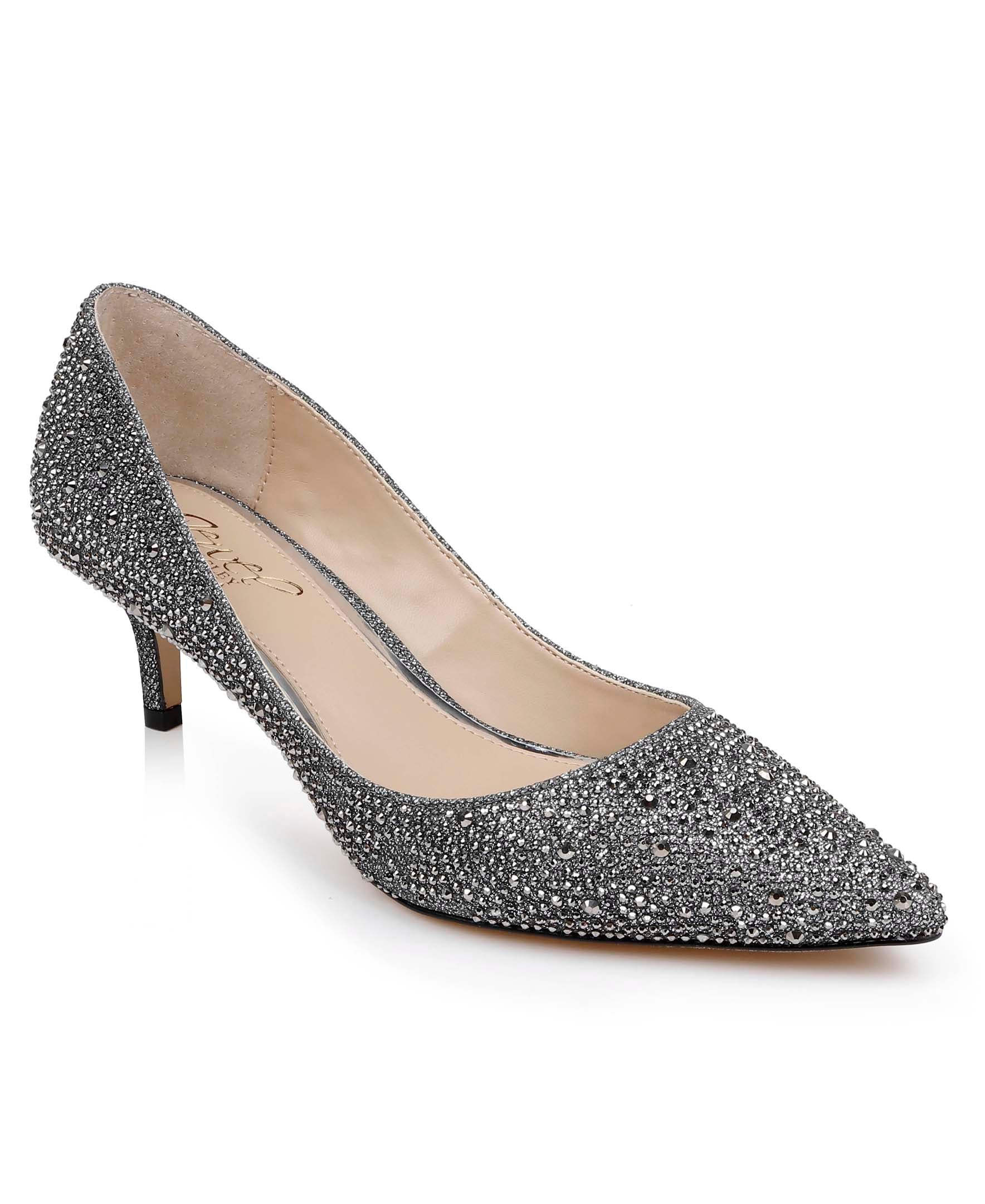 Frenchie Pointed Toe Kitten Heel - Image 97