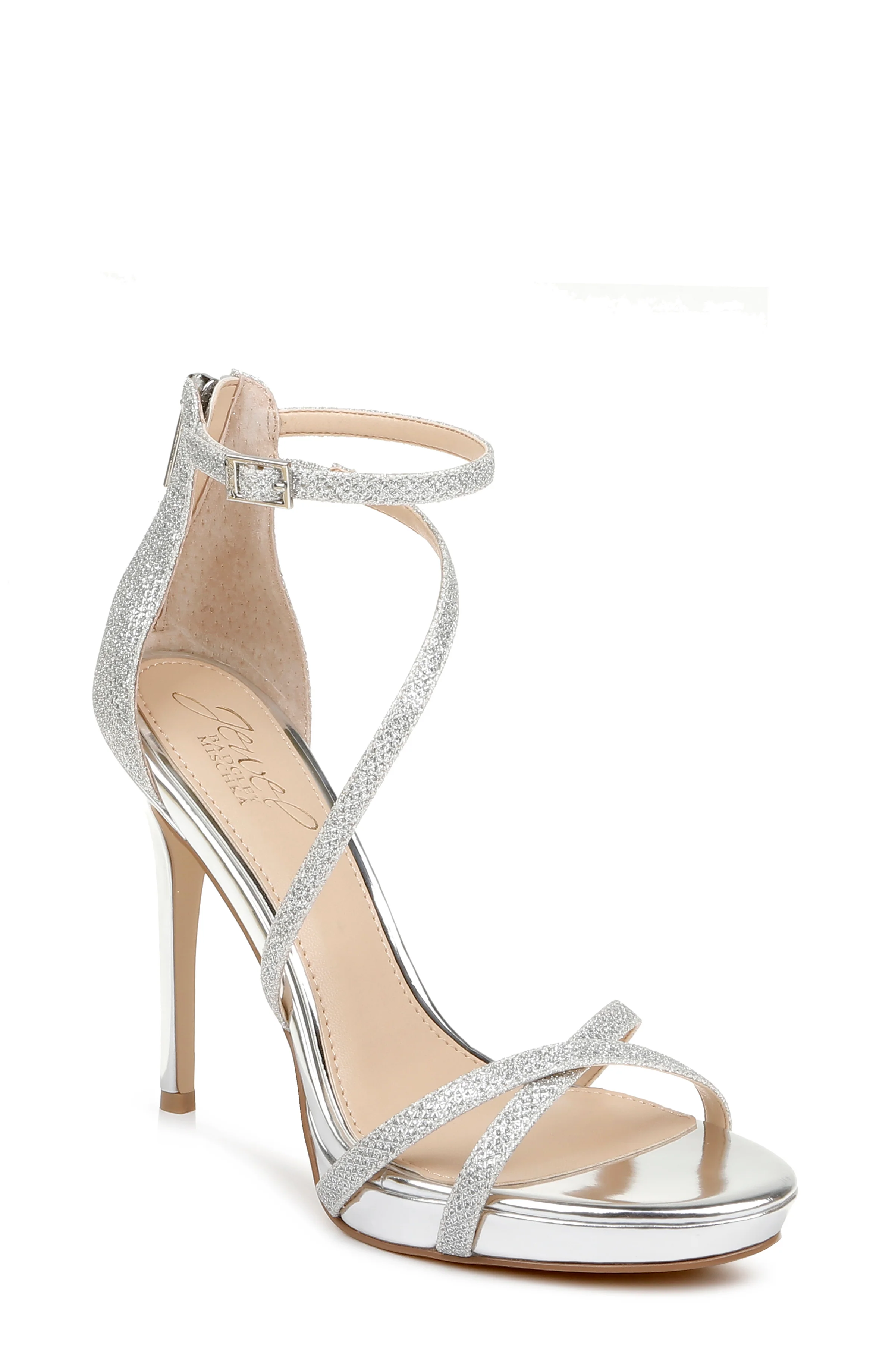 Galen Platform Glitter Evening Shoe - Image 30