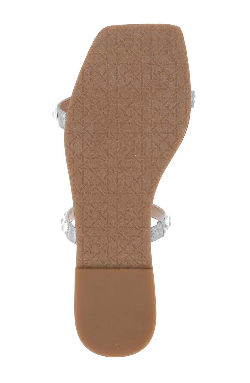Honesty Flat Sandals with Gemstone-Studded Straps - Image 6