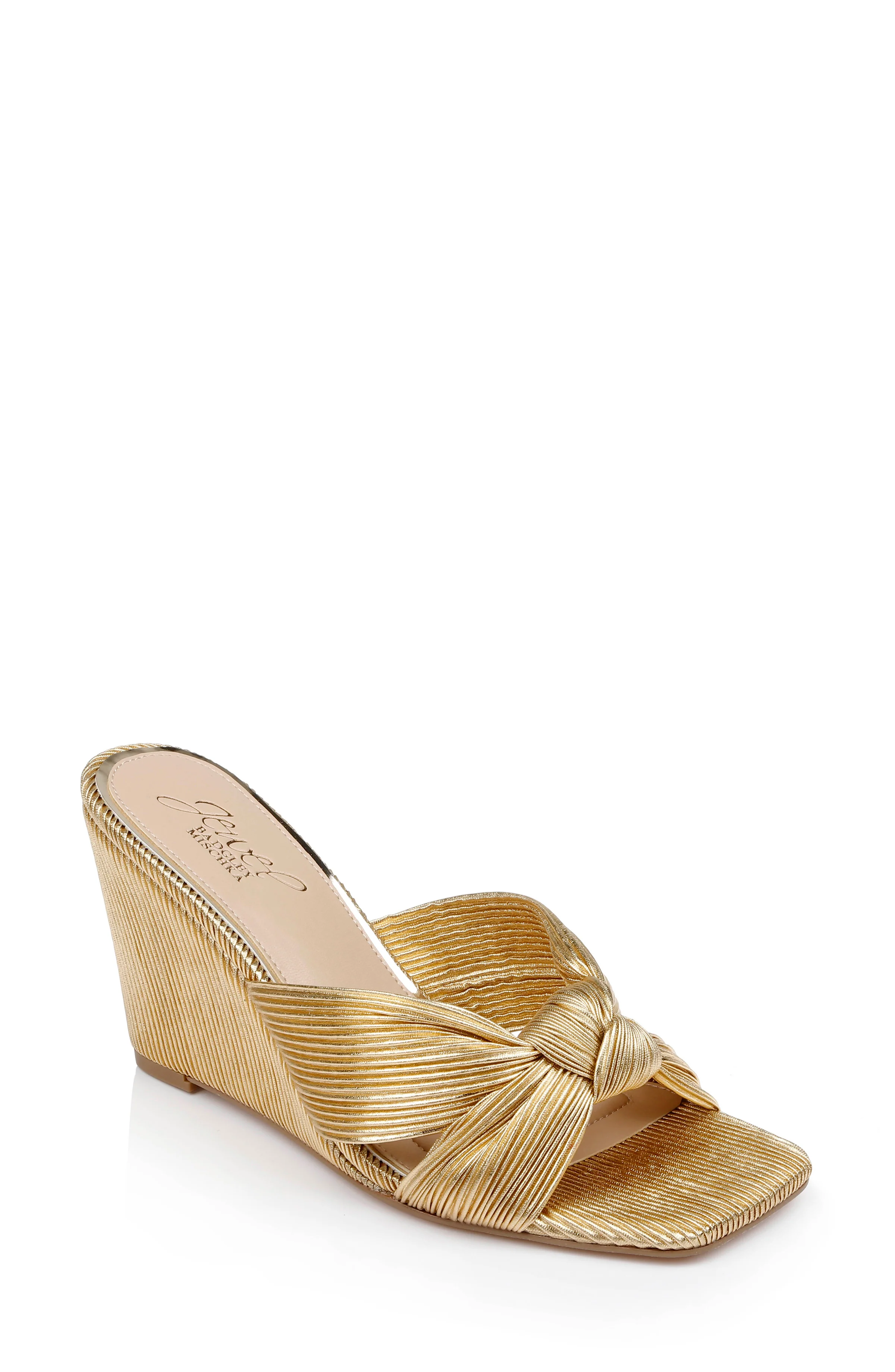 Hype Pleated Wedge Mule - Image 44