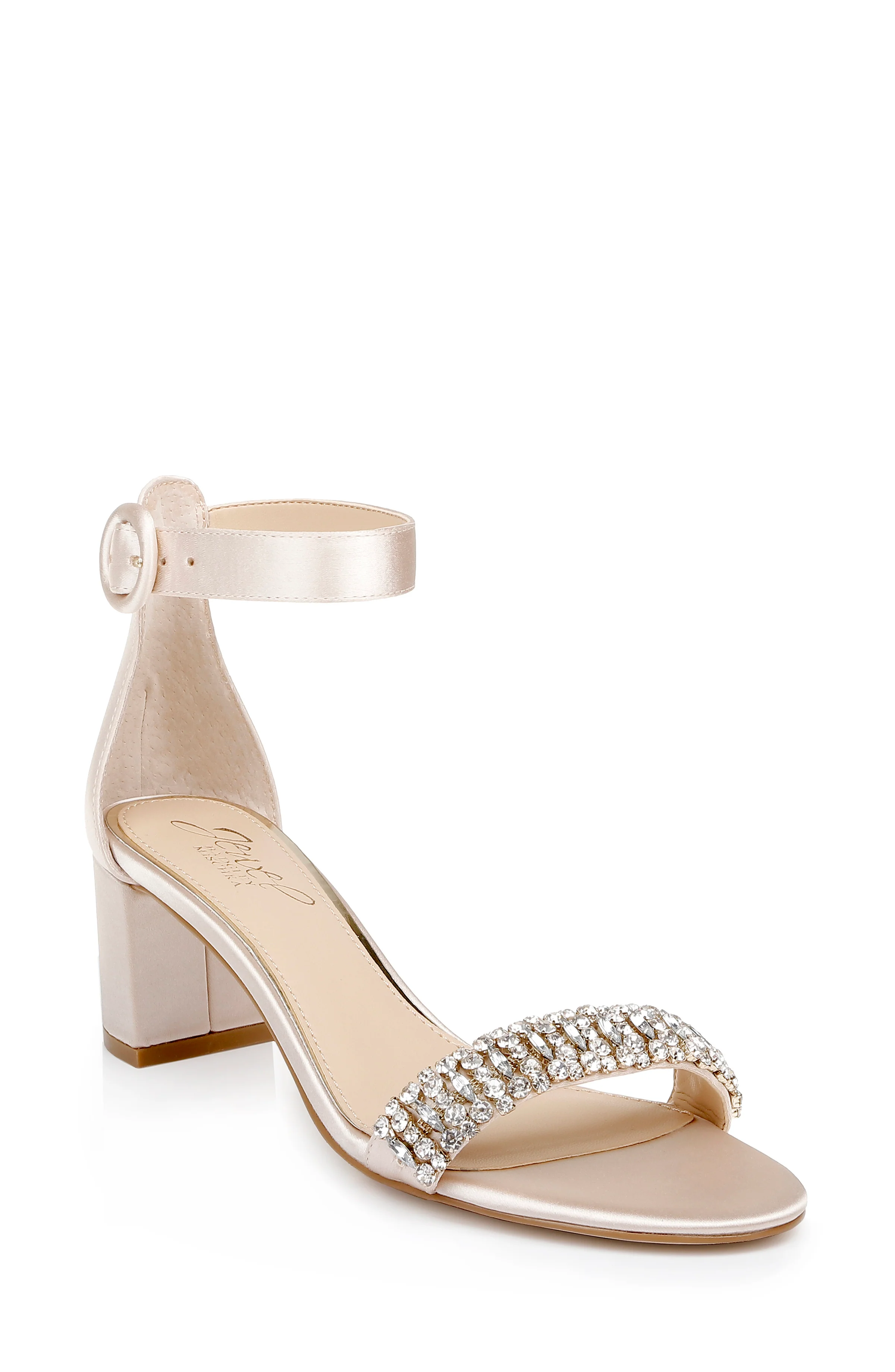 James Ankle Strap Block Heel - Image 34