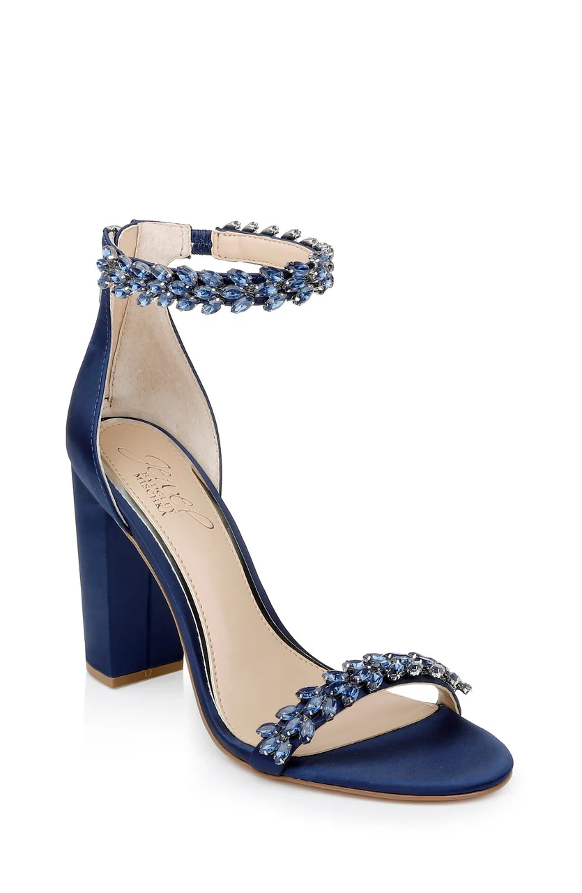 Mayra Ankle Strap Evening Shoe - Image 27