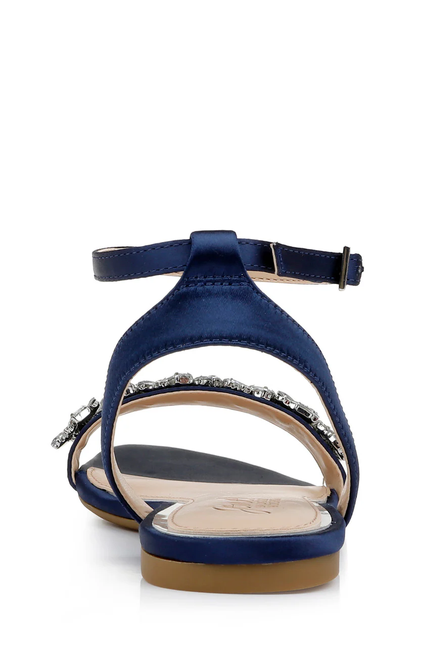 Ohara Minimalist Crystal Adorned Flats - Image 7