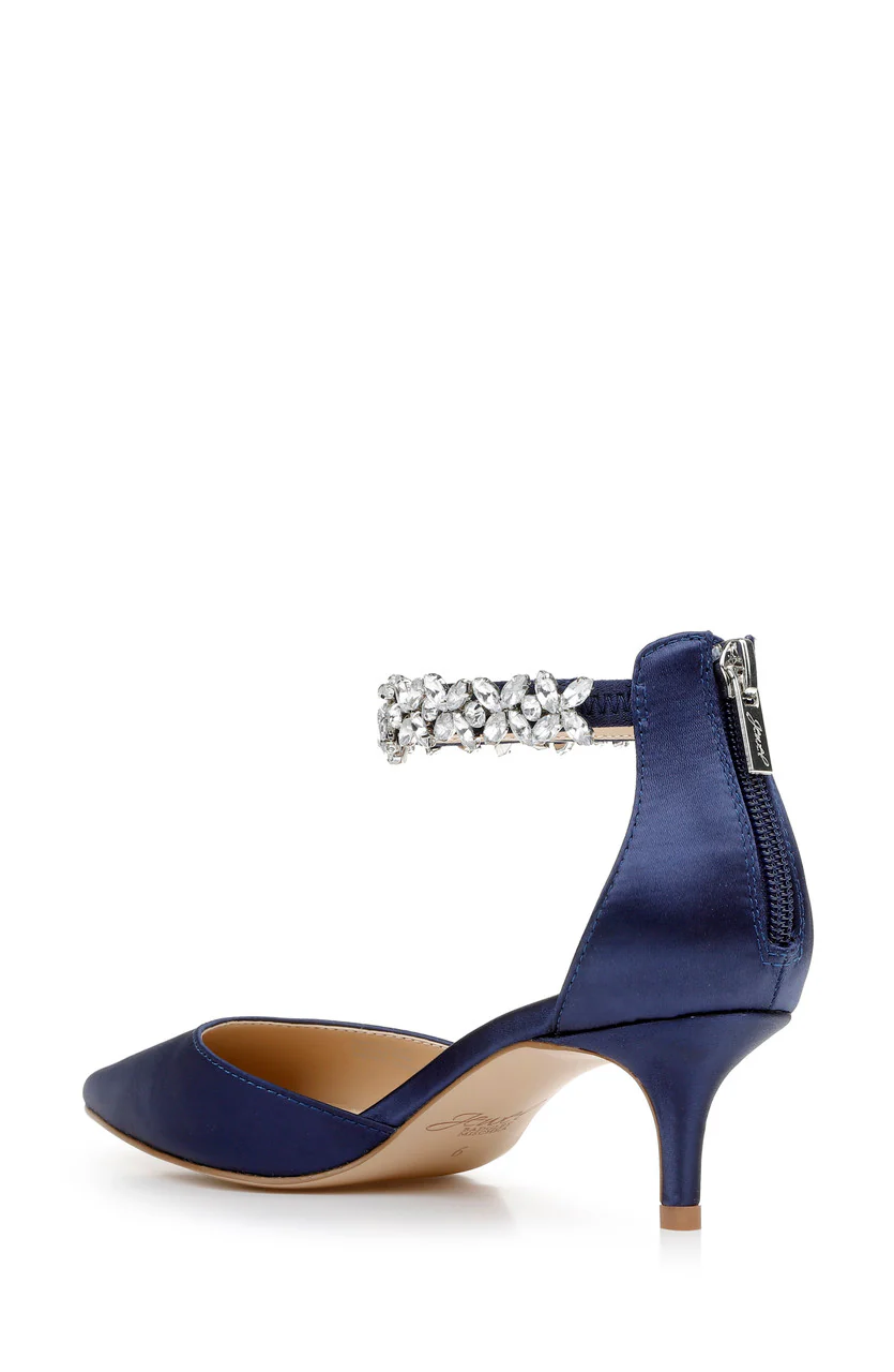 Robles Crystal Embellished Kitten Heel - Image 10