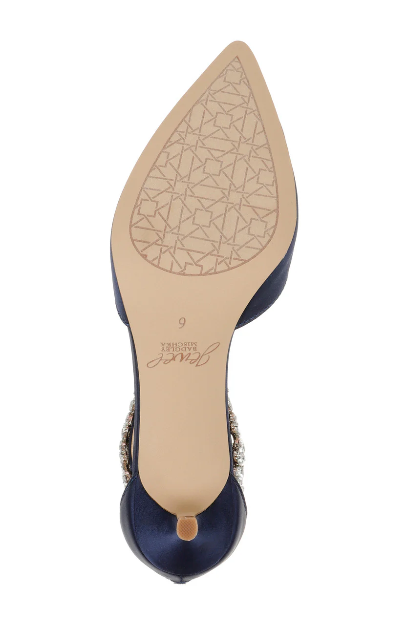 Robles Crystal Embellished Kitten Heel - Image 14