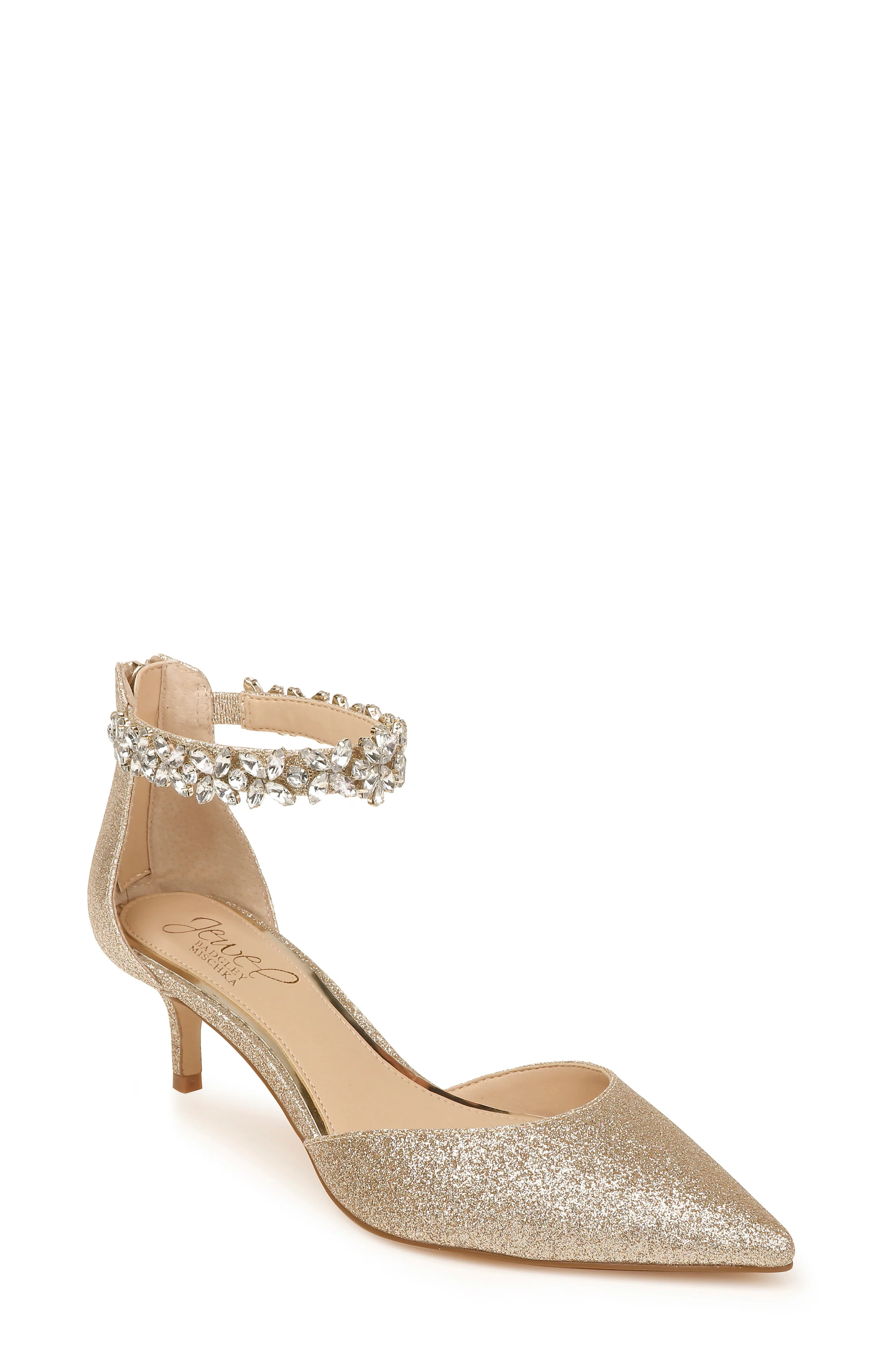 Robles Crystal Embellished Kitten Heel - Image 68