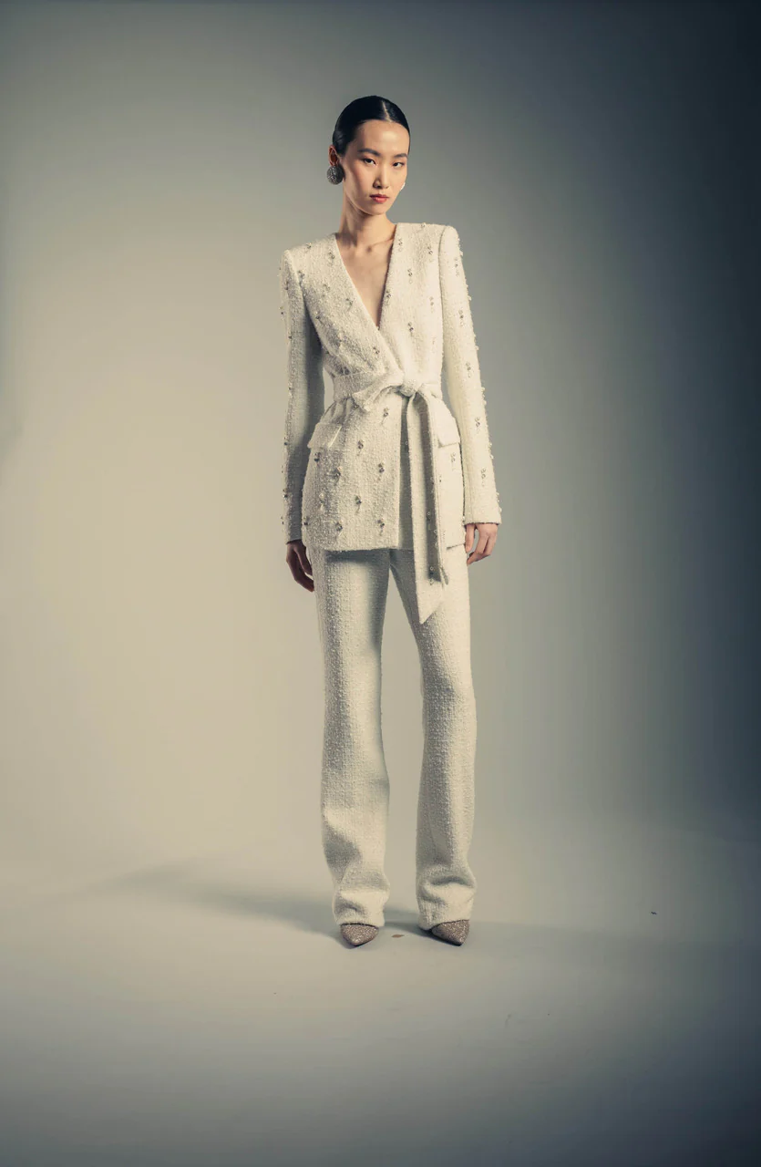 Tweed Bootcut Pant - Image 4