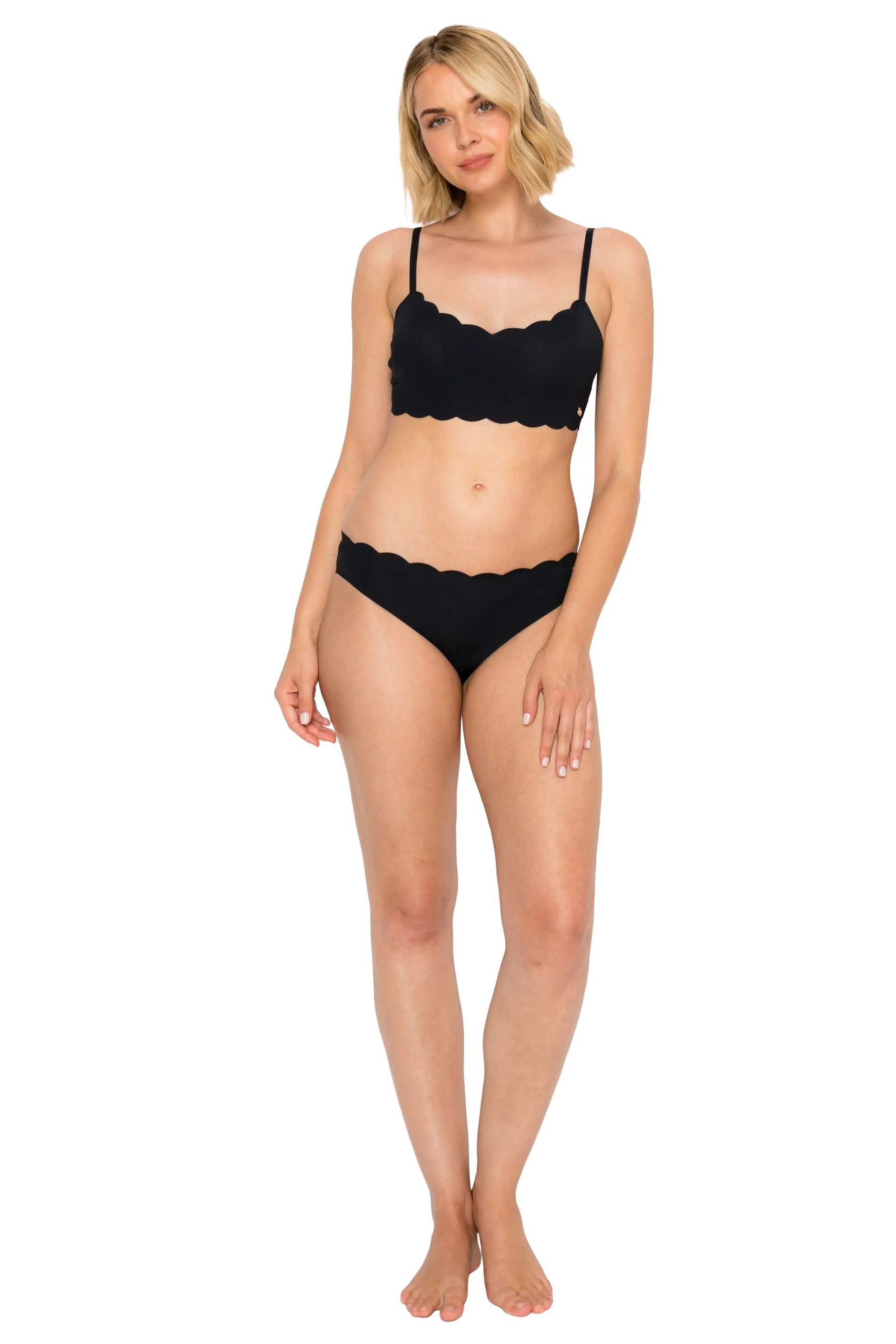 Yummy Baby Rib Scallop Bralette - Image 25