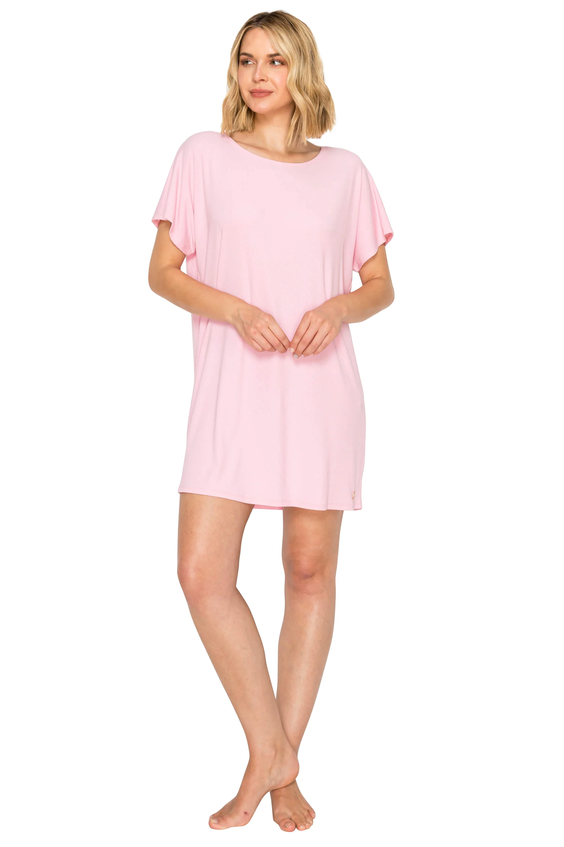 Yummy Modal Rib Dolman Sleep Dress - Image 22